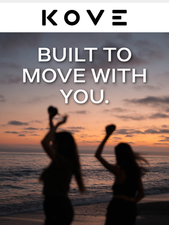 Built to move with YOU! 🎶