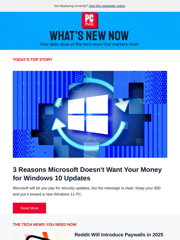 PCMag 3 Reasons Microsoft Doesn't Want Your Money / Get Ready for