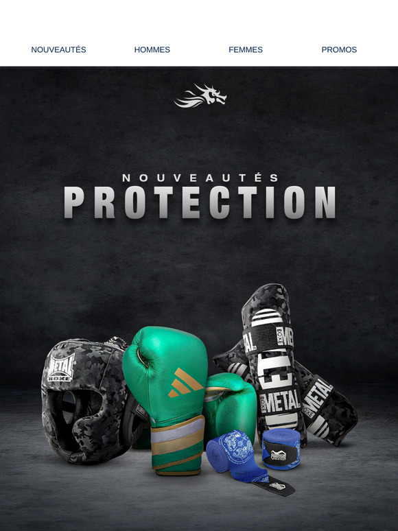 Découvre tous les nouveaux équipements de protection chez Dragon Bleu 🔥