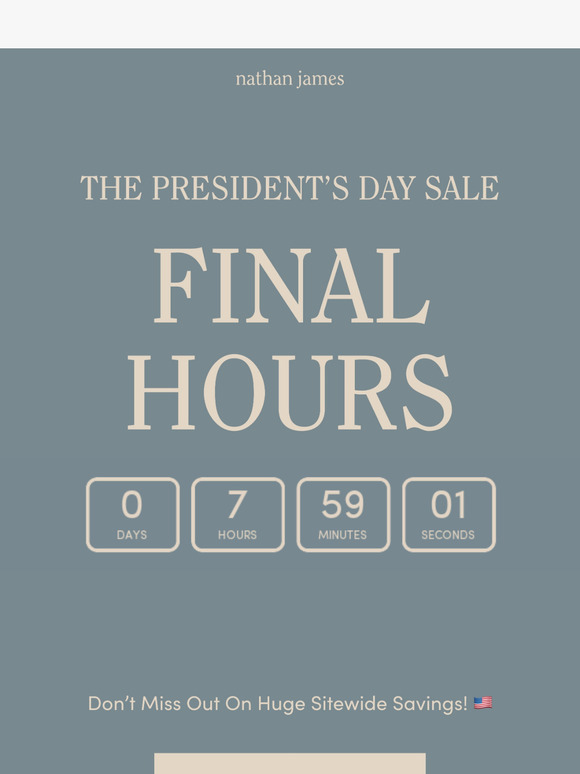 🚨 Sitewide Sale Ends Tonight!