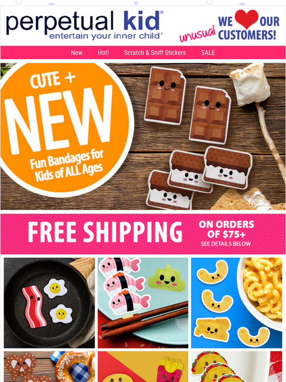 🍕 🐿️  Cute Gifts for Kids of All Ages 🍫 🚀