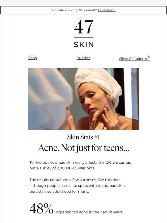 Skin Stats: How common is adult acne?