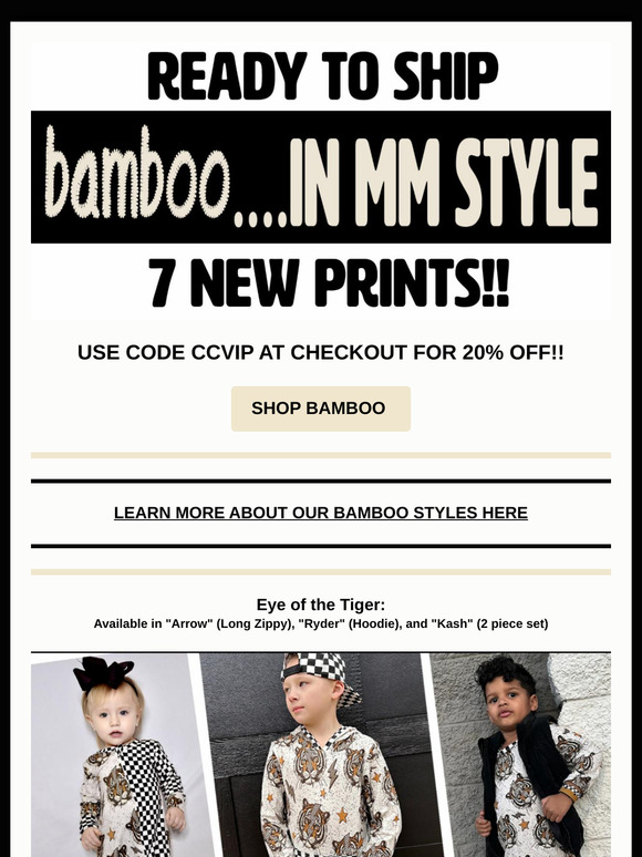 Get Cozy with Our New Bamboo Collection!