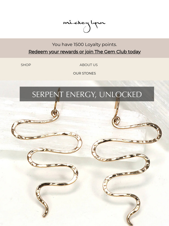 How It’s Made: Serpent Earrings for 2025 🐍