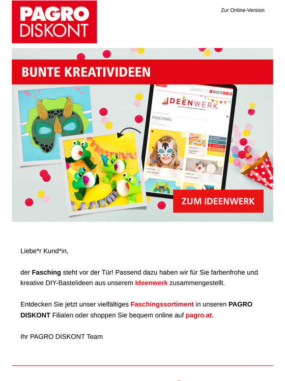 Die besten Kreativideen zum Fasching! 🎊🥳