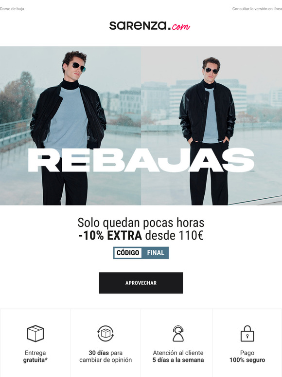 Últimos días para aprovechar las REBAJAS ⌛