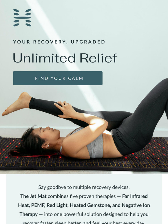 1 Mat, 5 Ways to Relax & Recover!
