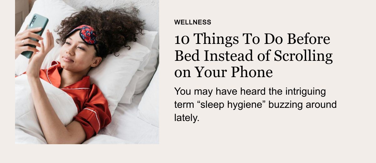wellness habits