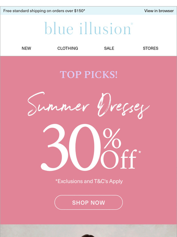 Best of Sale | 30% Off Summer Dresses