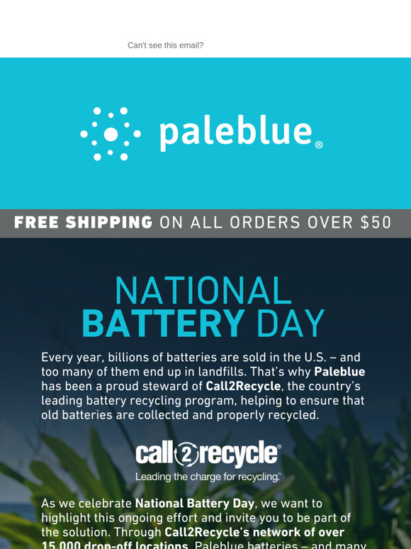 Power Up: It's National Battery Day!