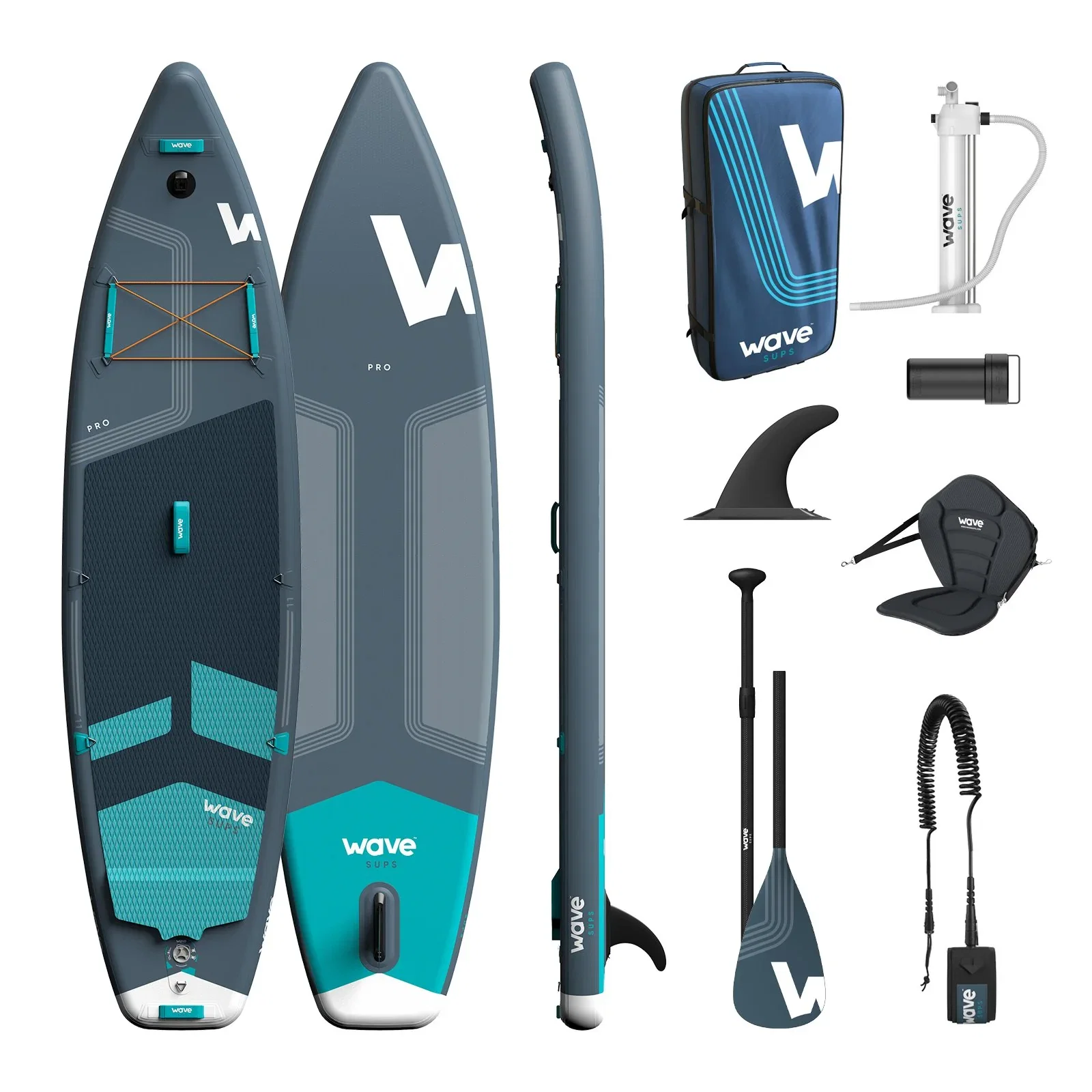 Image of Pro SUP | Inflatable Stand-Up Paddle Board | 10/11ft | Navy