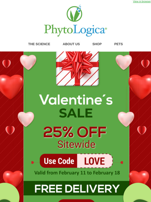 Use code LOVE for self-care essentials. Plus, enjoy free delivery. Feb 11-18. 💕🎁