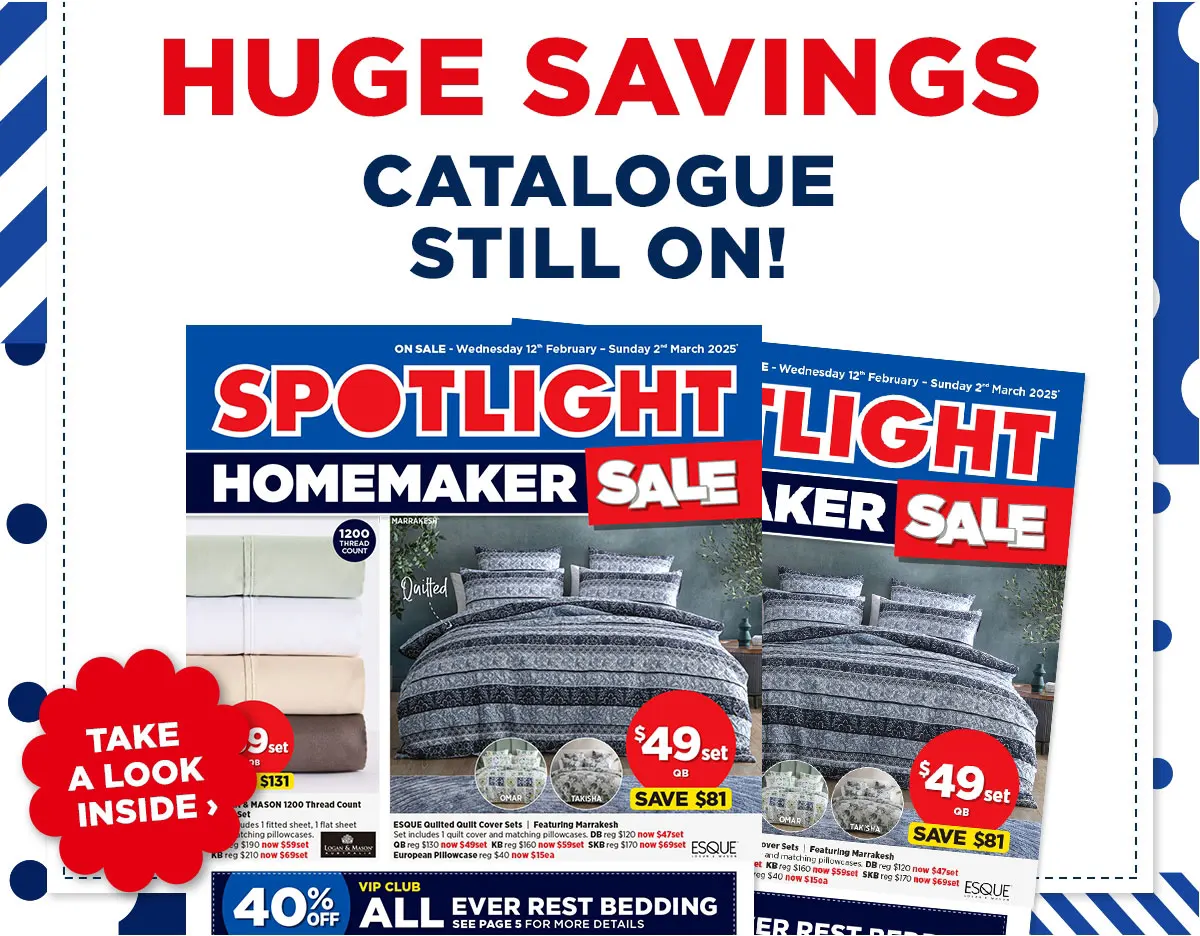 Spotlight: HURRY, Exclusive 40% Off Coupon Inside + Catalogue Continues ...