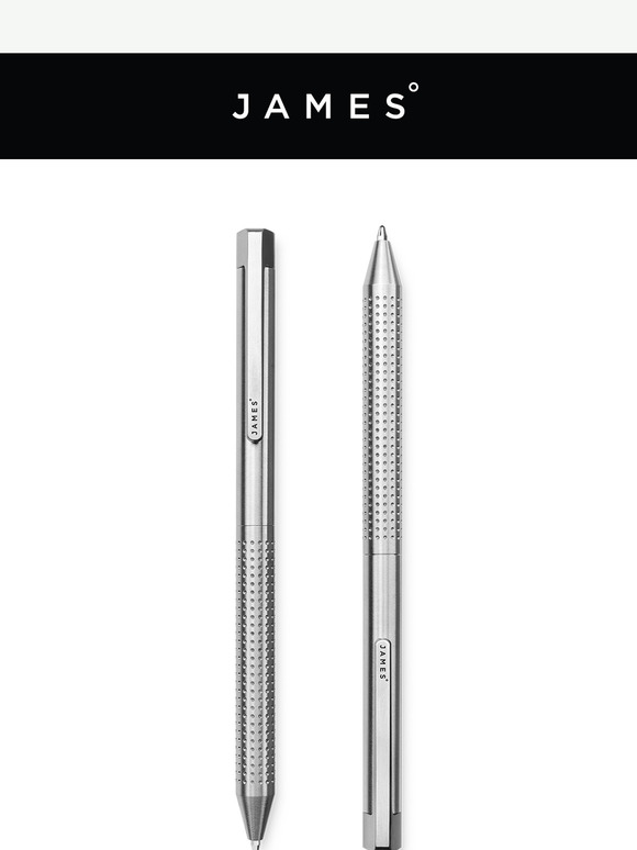 💥 NEW: The Bolen twist pen in stainless steel