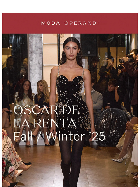 What’s next from OSCAR DE LA RENTA