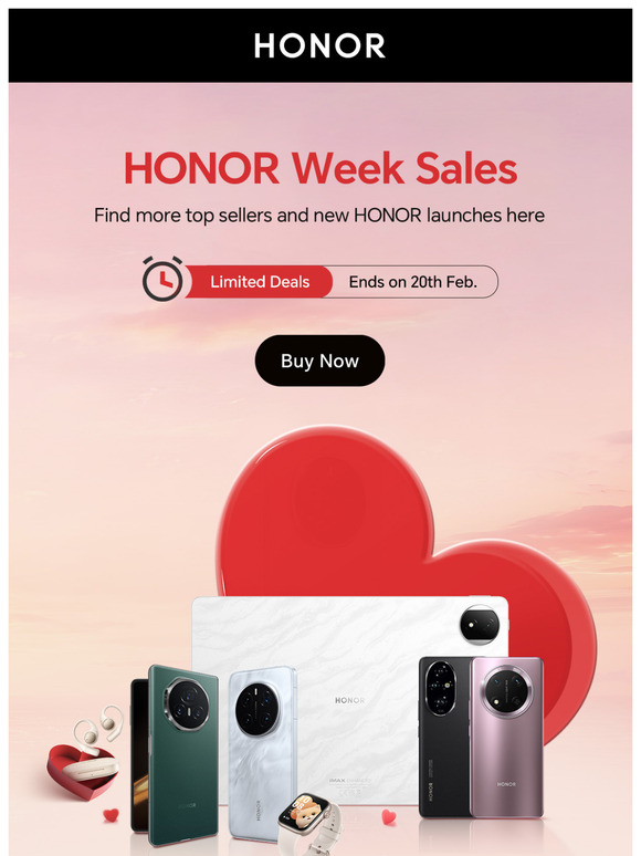 Don't Miss Out! 🚀 HONOR Week Deals Are Here!