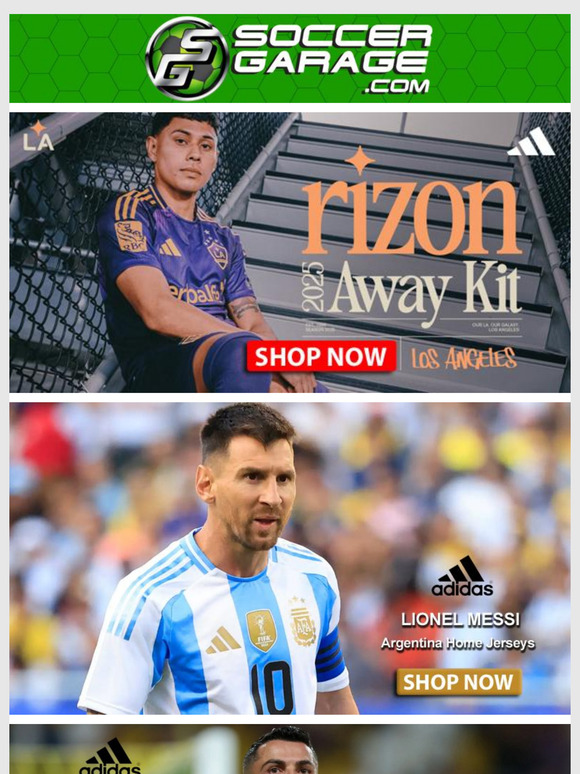 ⚽ All New LA Galaxy Away Jerseys Plus Many More Team Kits ⚽