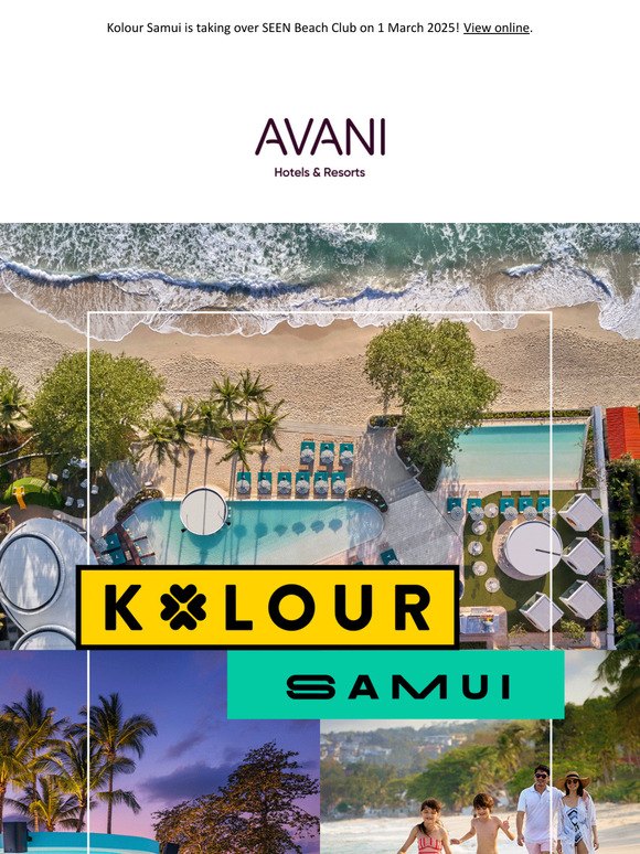 Kolour Samui at SEEN Beach Club Samui