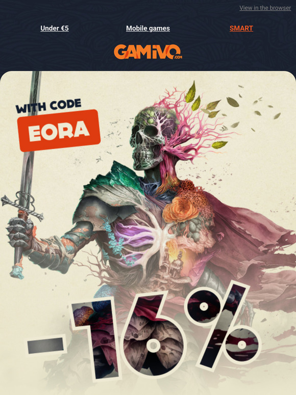 Top games 16% off😲 Get Avowed or other titles cheaper now!