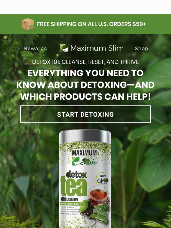 Ready to reset? Your Detox Guide is inside 👈