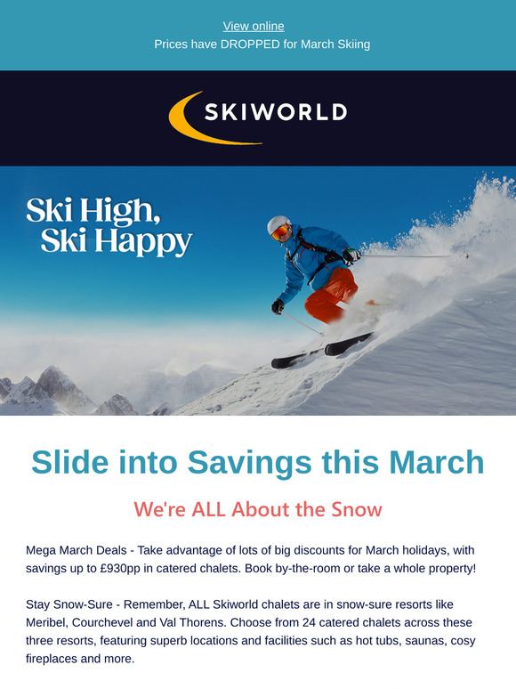 Chalets from £859pp & Savings up to £930pp! 💰❄🏔️