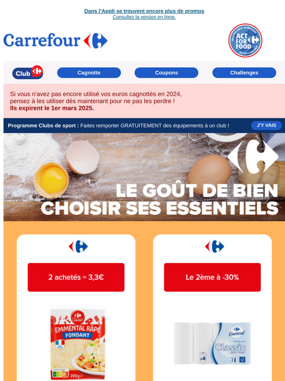 Vite, les promotions de la semaine sont là, découvrez-les !