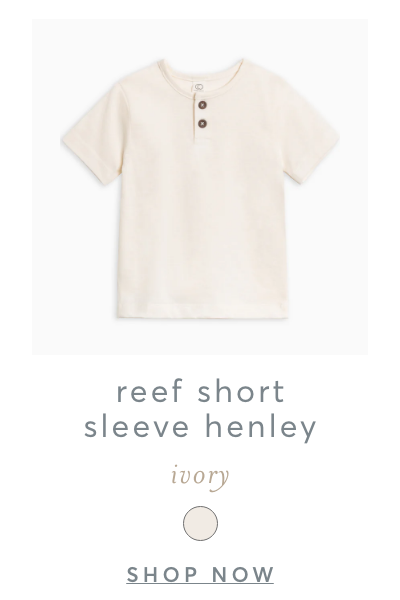 Shop the Reef Short Sleeve Henley