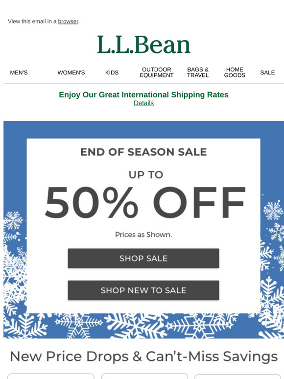 Don't Forget: Up to 50% OFF is Still On