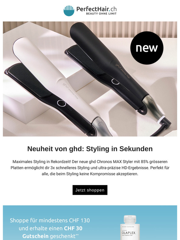 Neuheit von ghd - für ein schnelles und perfektes Stylingergebnis ✨