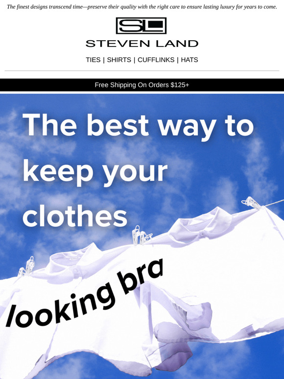 Our Best Tips For Making Your Clothes Last