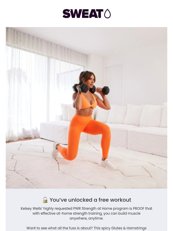 This at-home glute workout? OOOOFT 🔥