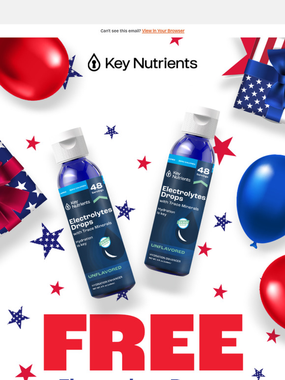 💦 FREE Electrolytes + Shipping? We Got You!