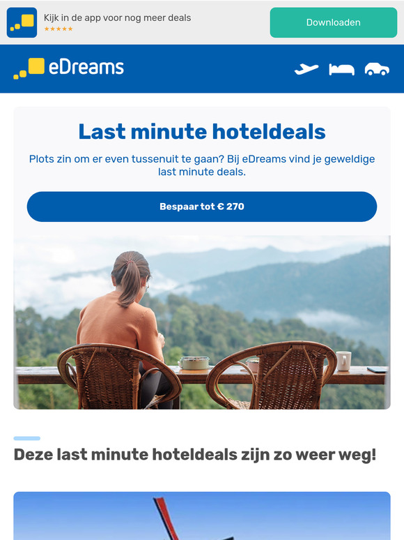 Niet te missen last minute hoteldeals🏨