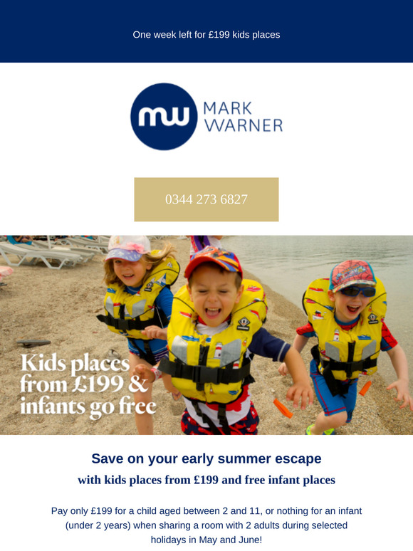 Save on family holidays this May and June