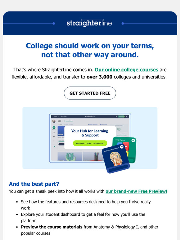 🎓 —, new free preview just launched! Have you seen it?