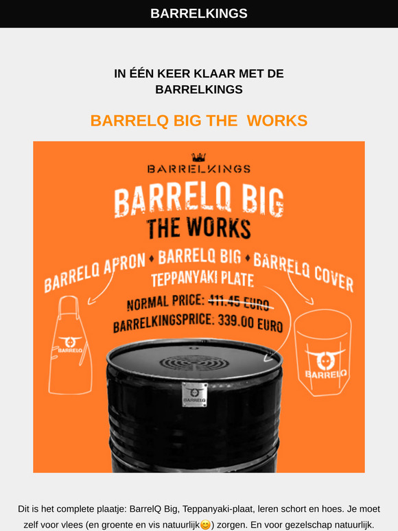 Barrelkings BBQ The Works.