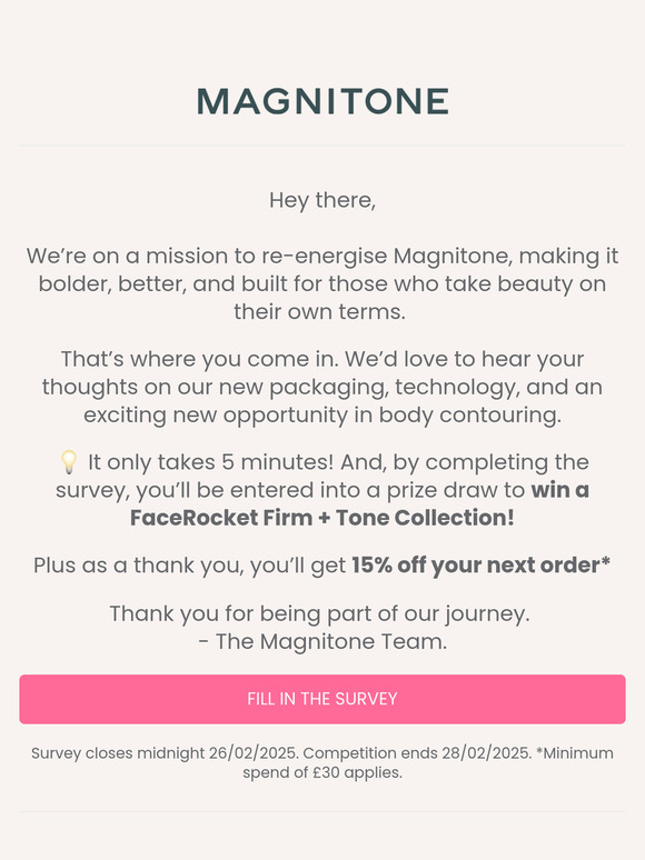 Help shape the NEW Magnitone