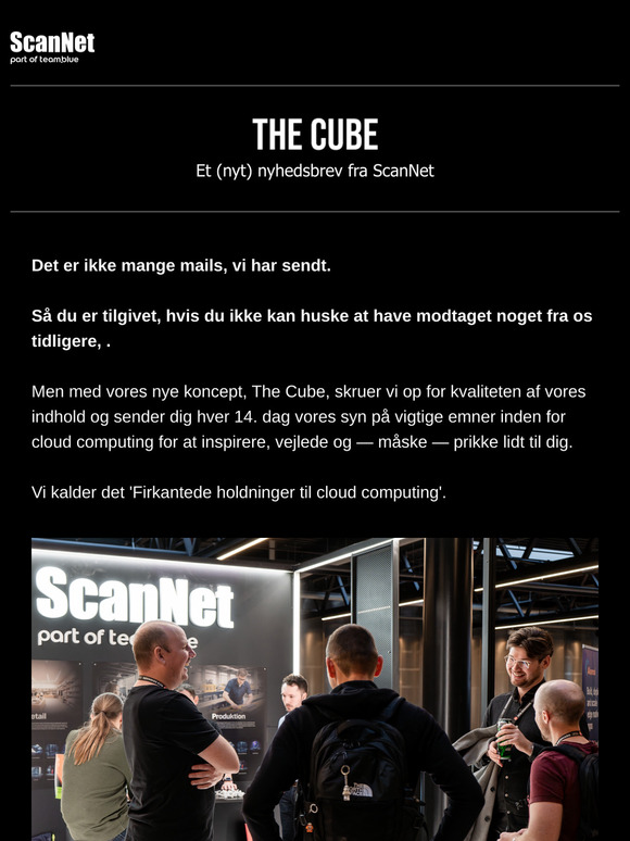 Præsenterer: The Cube — Firkantede holdninger til cloud computing