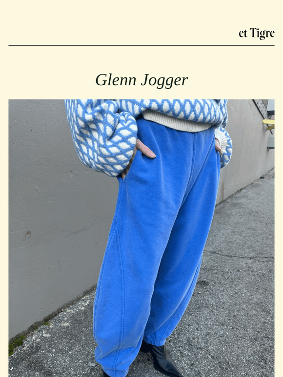 Our new joggers are real good