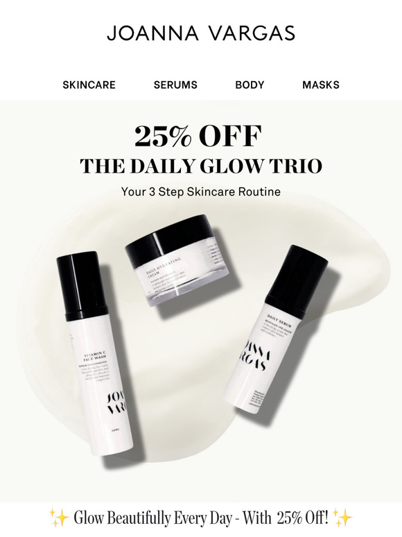 Your 3-Step Routine, Now 25% Off! 💛