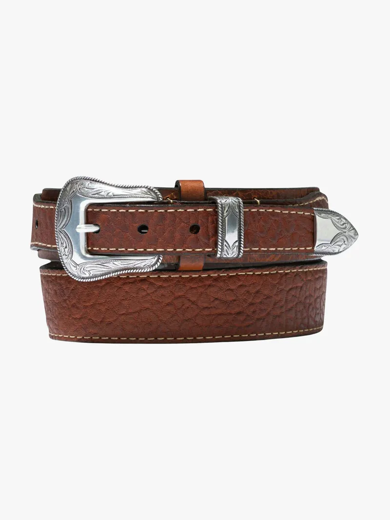 Ranger Bison Leather Western Belt 