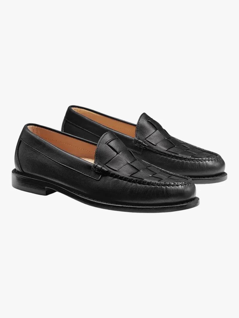 Larson Woven Weejun Penny Loafer 