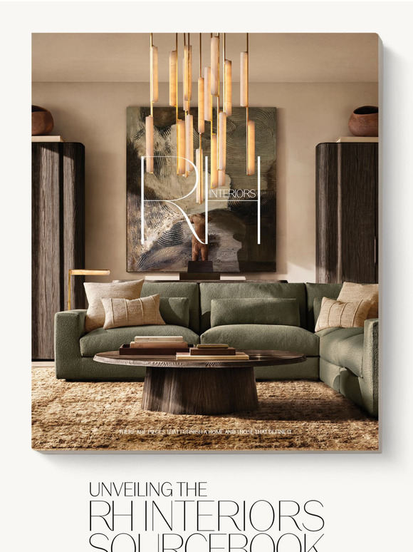 Restoration Hardware Introducing the RH Interiors Sourcebook Milled