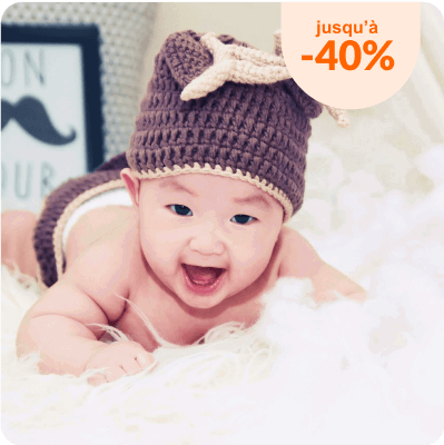 Bébés & enfants jusqu'à -40%