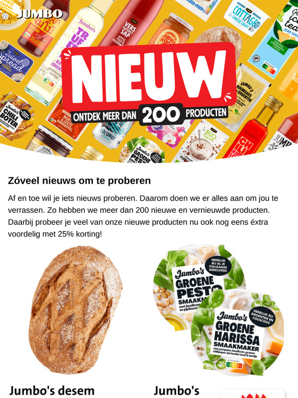 Ontdek meer dan 200 nieuwe producten