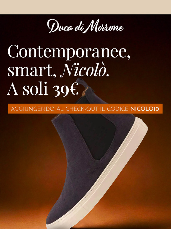 Doppio carattere, un'unica scarpa. A soli 39€!
