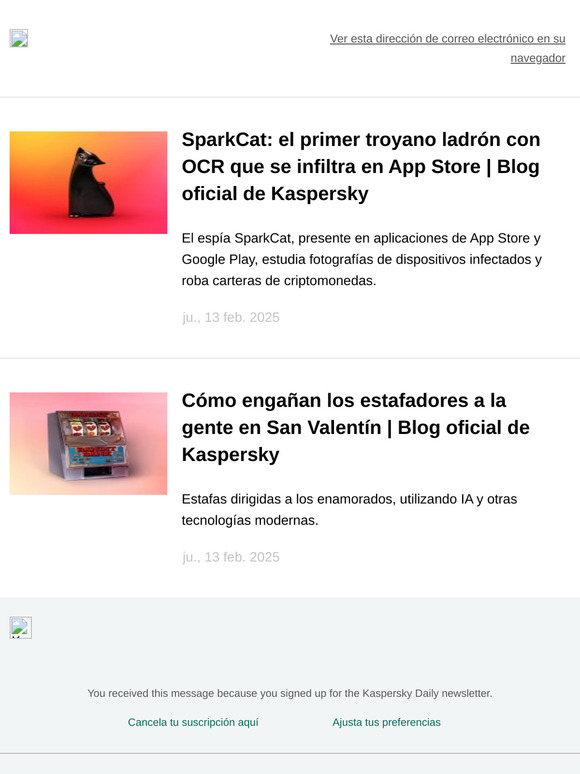 Blog oficial de Kaspersky