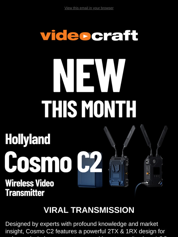 New this Month: Hollyland, Canon, Panasonic & more!