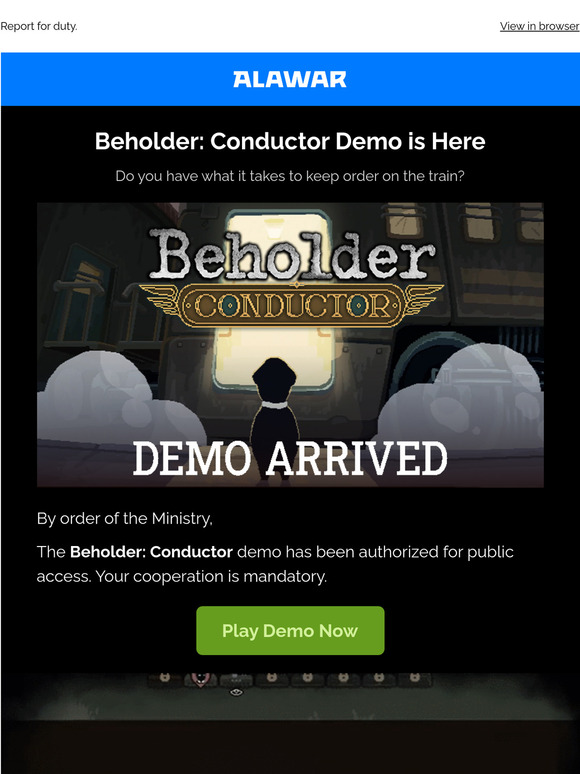 Beholder: Conductor demo has arrived 🚉