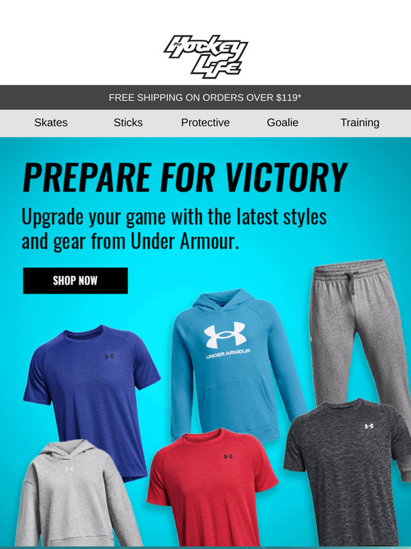 Pro Hockey Life Just in 🏒New Under Armour gear Milled